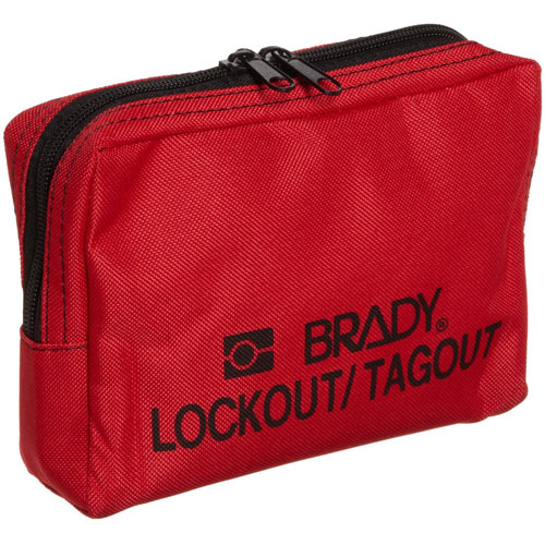 Taylor Safety Equipment | Brady Lockout/Tagout Storage Pouch with Belt ...