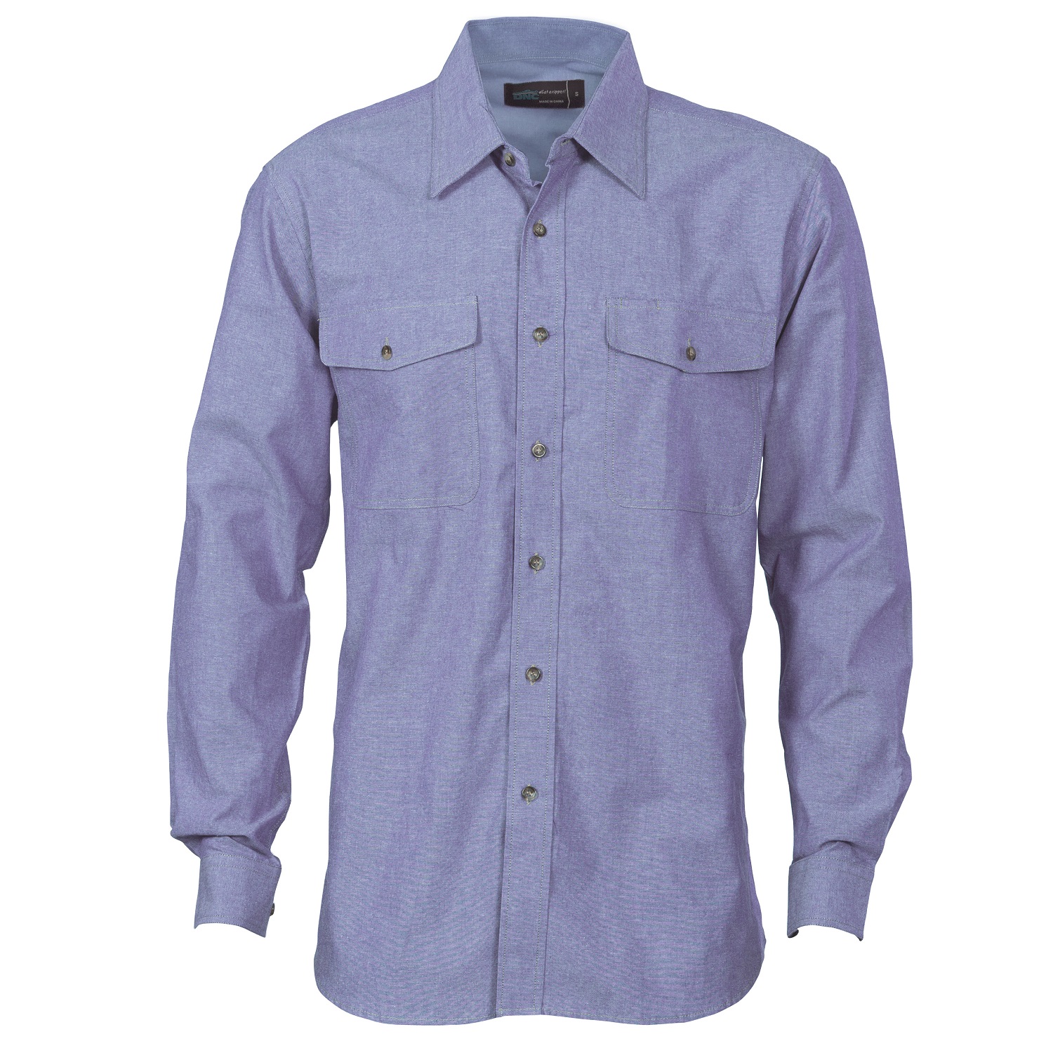 Taylor Safety Equipment | DNC Twin Flap Cotton Chambray Shirt