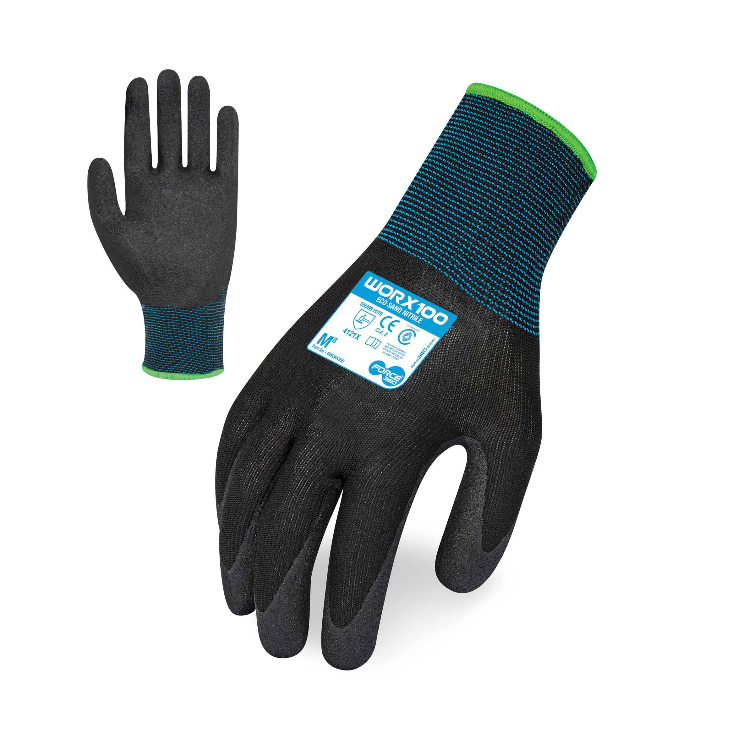 Taylor Safety Equipment Force360 WORX100 Eco Nitrile Foam Glove