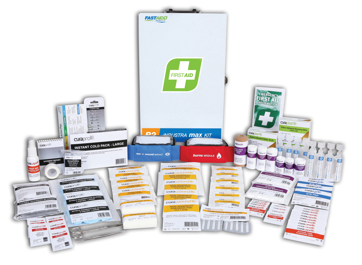 Taylor Safety Equipment | FastAid R2 Industra Max™ Metal Cabinet First ...