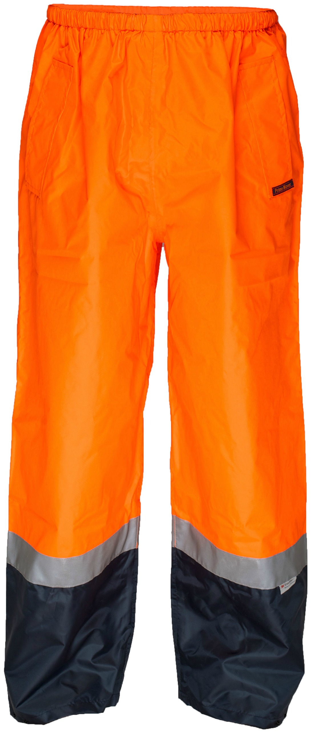 Waterproof Overpants Taylor Safety Equipment | WATERPROOF OVERPANTS MP202 ORANGE/NAVY SMALL ...