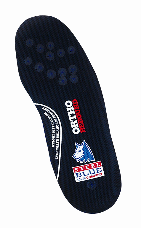 Steel Blue Ortho Rebound Insoles