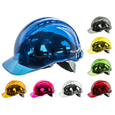 Taylor Safety Equipment | Clearview Transparent Hard Hat