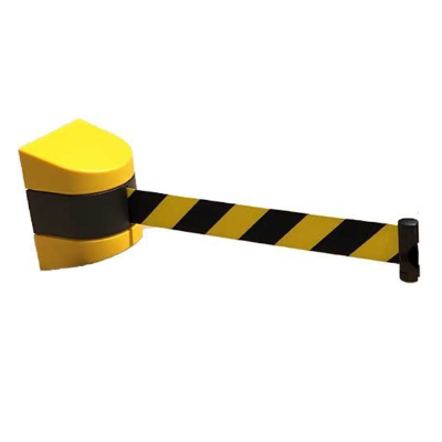 Taylor Safety Equipment | 9m Wall Mounted Retractable Safety Barrier