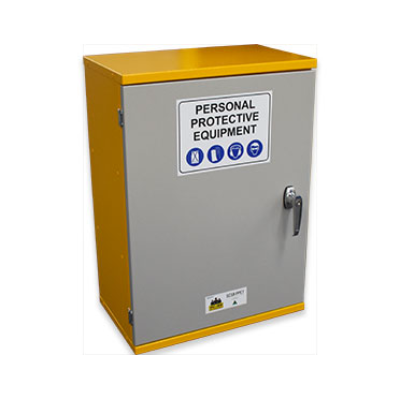 Safety Ppe Rack Taylor Safety Equipment | Small PPE Storage Cabinet